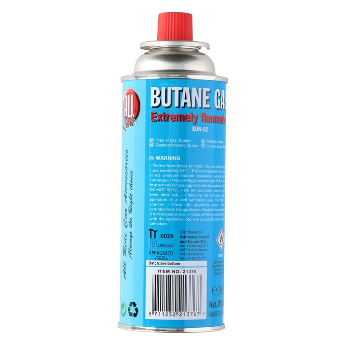 Allride Butane Gas 227g for Cooking