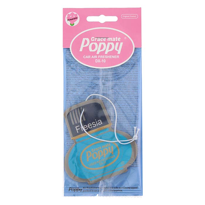 Poppy Fragrance Card, Freesia