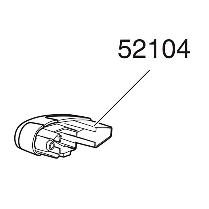 Thule end cap for WingBar, right