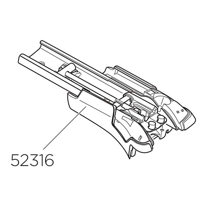 Thule foot left WingBar 958 edge