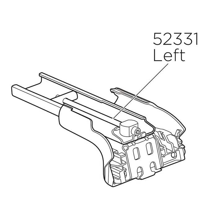 Thule leg left WingBar Edge 959
