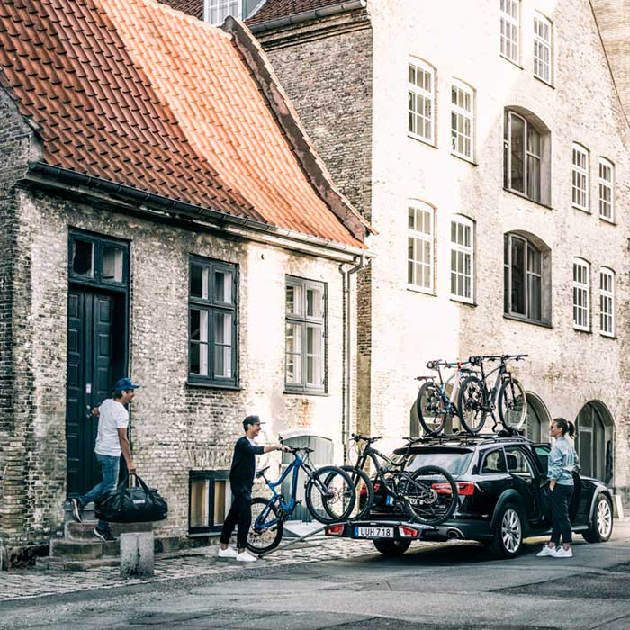 THULE PRORIDE ROOF-MOUNTED BIKE CARRIER BLACK