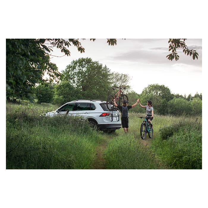 THULE Outway raised platform bike carrier for 2 bikes