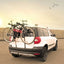 Buzz bike rack for cars without a tow bar