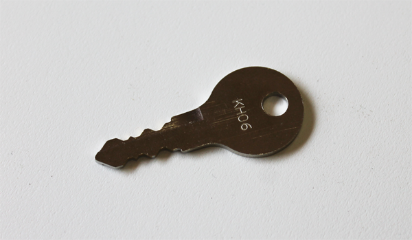 Buzzrack Key for Bike Carrier - BUZZ KEY NR KH03 KEY FOR PULL LOCK