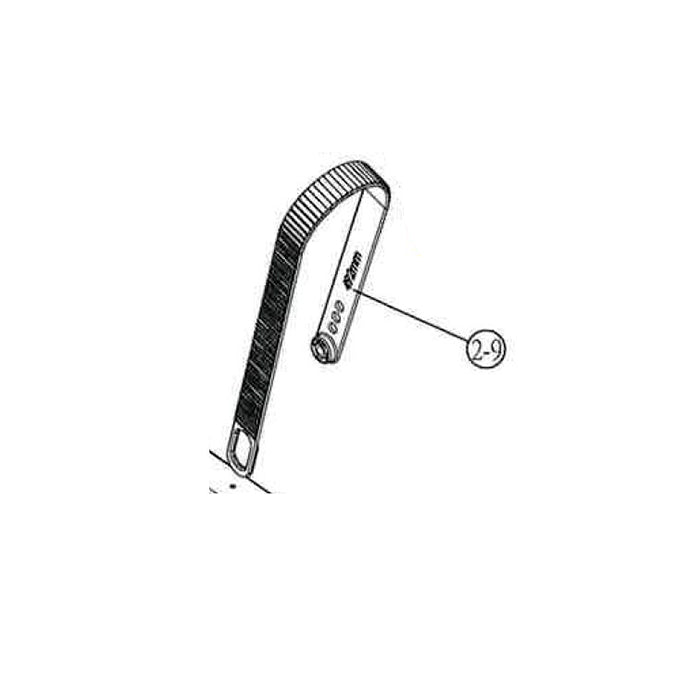 BuzzRack Wheel Strap 492mm