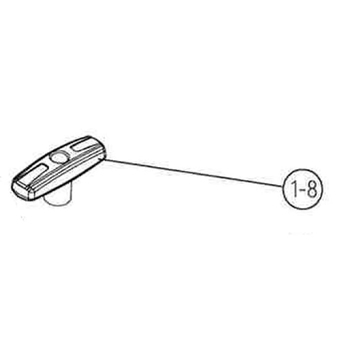 BuzzRack T-handle