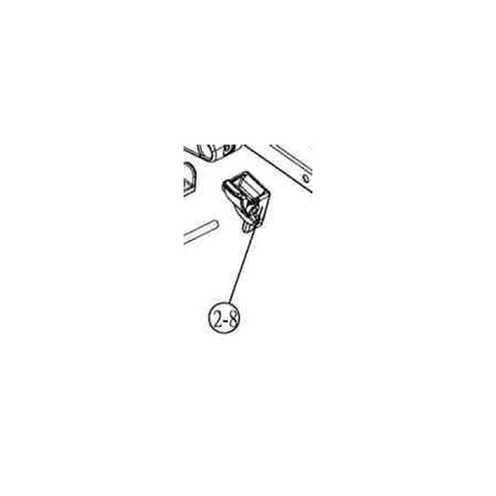 BuzzRack Lock for Wheel Strap