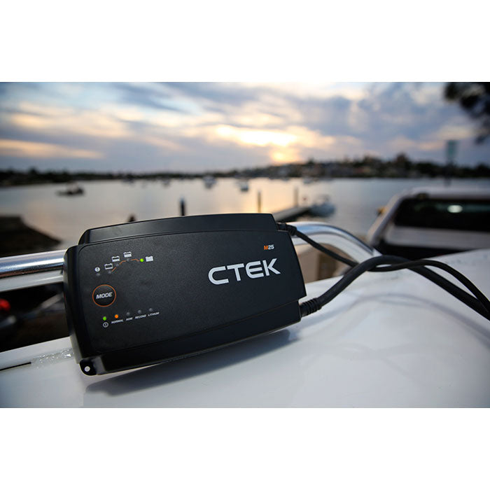 CTEK Marine Charger M25 12V - Lead-Acid and LiFePO4 (Lithium)