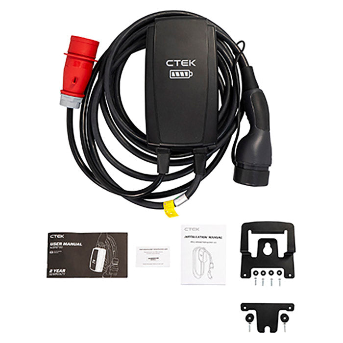 CTEK Njord Electric Car Charger Type 2 incl. Wall Bracket