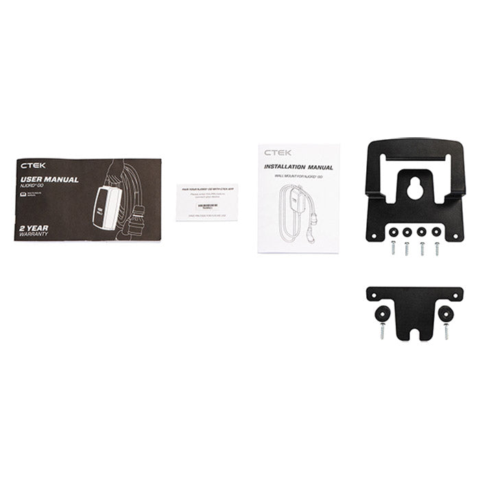 CTEK Njord Electric Car Charger Type 2 incl. Wall Bracket (5)