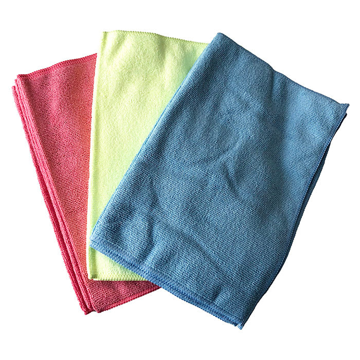 Kent-Carca Kent Multi-Purpose Microfibre Cloths, 12 pcs.