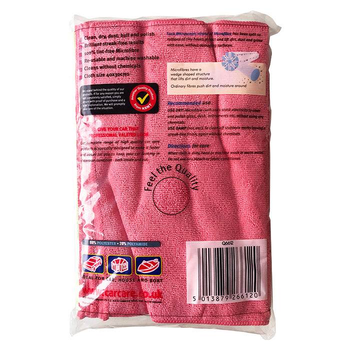 Kent-Carca Kent Multi-Purpose Microfibre Cloths, 12 pcs.