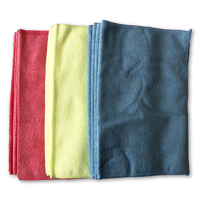 Kent-Carca Kent Multi-Purpose Microfibre Cloths, 12 pcs.