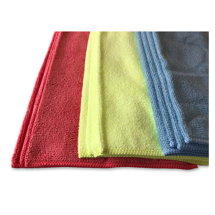 Kent-Carca Kent Multi-Purpose Microfibre Cloths, 12 pcs.