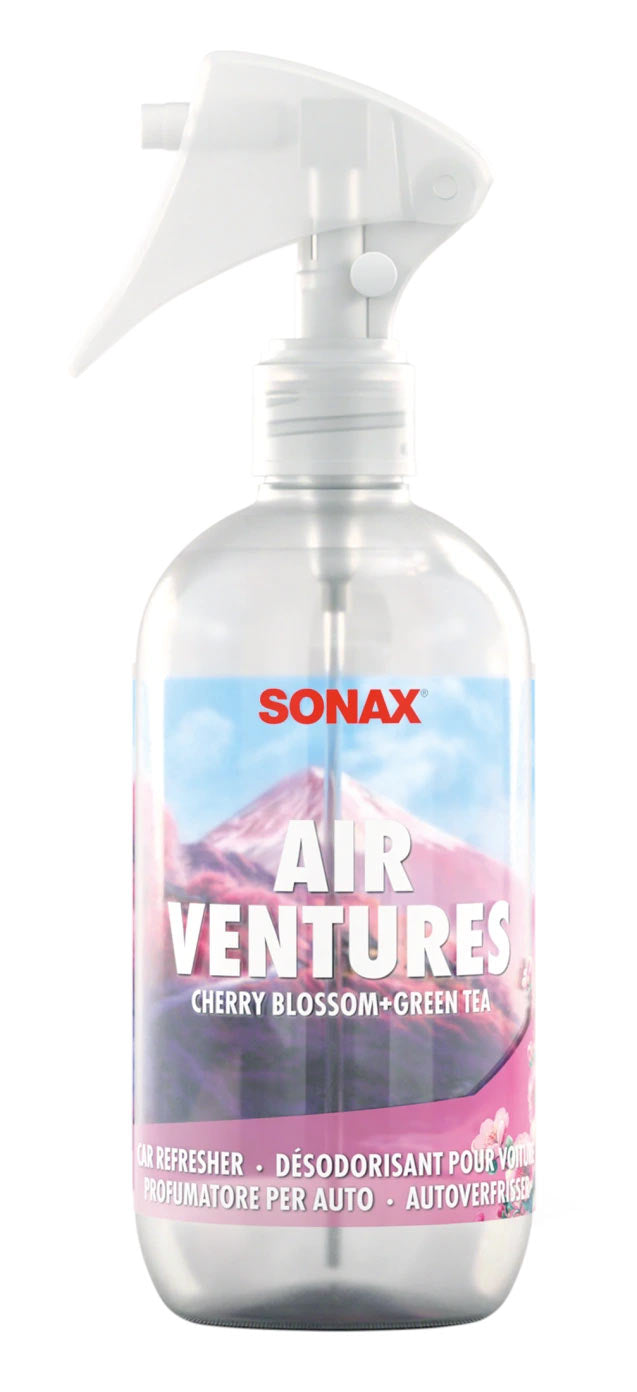 SONAX AirVentures Car Fragrance Freshener - Cherry Blossom+Green Tea - 300ml