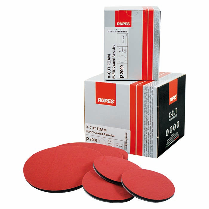 Rupes X-Cut Foam Sanding Disc, Ø:150 mm, P2000, 20 pcs.