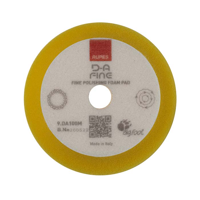Rupes Polishing Pad - Velcro Polishing Foam DA Fine, Ø 80/100 mm