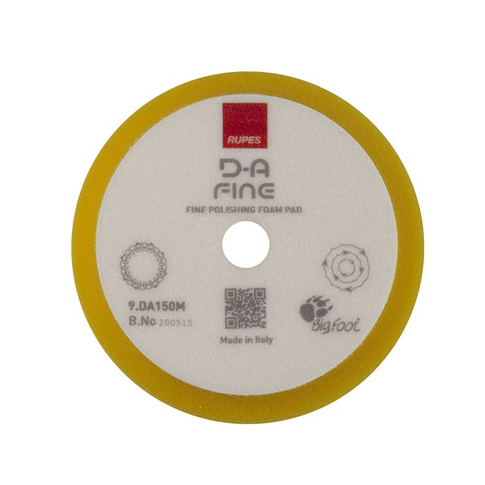 Rupes Polishing Pad - Velcro Polishing Foam DA Fine, Ø 130/150 mm