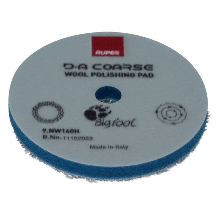 Rupes Polishing Pad Wool, Blue, Ø 130 mm, Coarse, 1 pc.