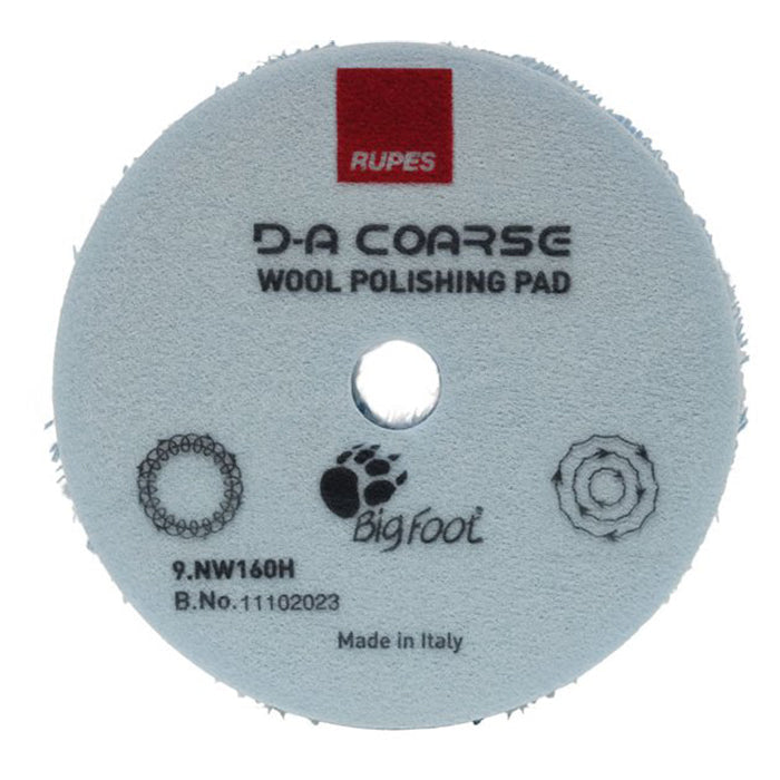 Rupes Polishing Pad Wool, Blue, Ø 130 mm, Coarse, 1 pc.