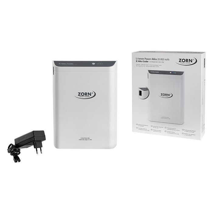 ZORN 25L Electric Cool Box 12/230V incl. 7.8 Ah Battery