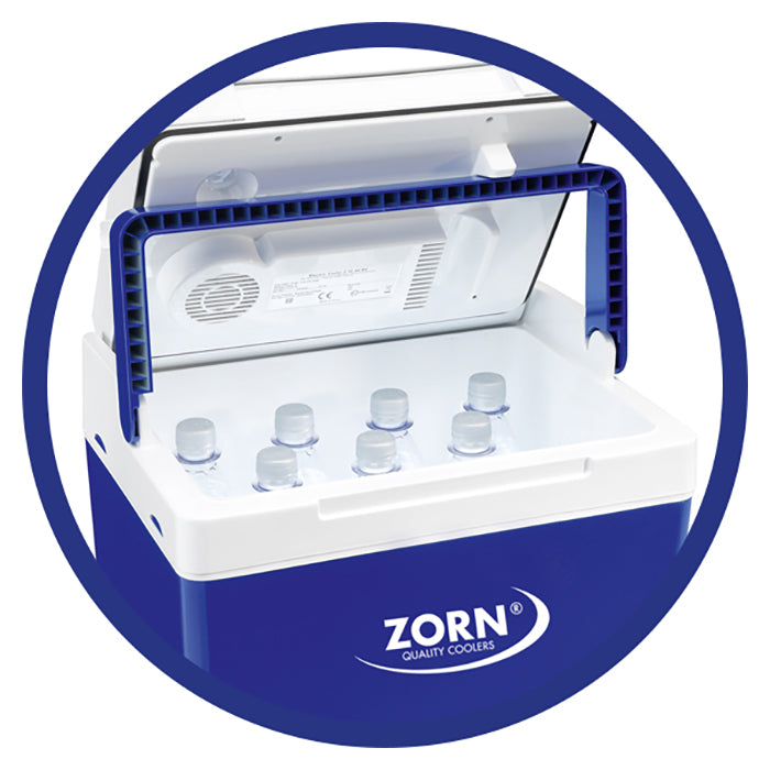 ZORN 29L Blue Electric Cool Box for Cars 12/230V