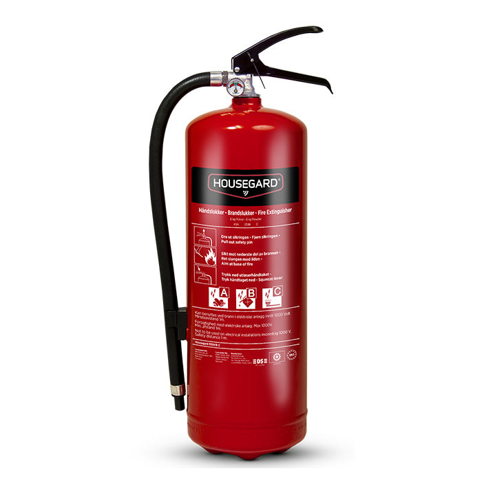 Housegard Feuerlöscher, Pulver, 6 kg