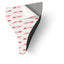 V Spoilers Kit for Passenger Cars 10 pcs. Black/White