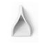 V Spoilers Kit for Passenger Cars 10 pcs. Black/White