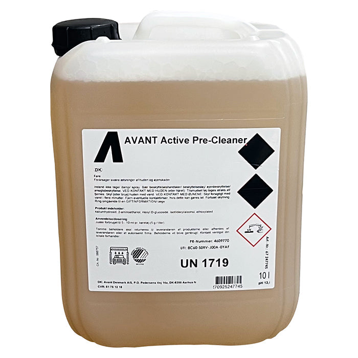 Avant Active Pre-Cleaner Swan-Labelled 10L