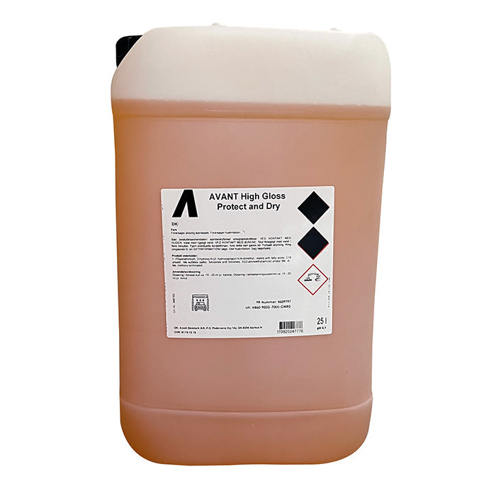 Avant High Gloss Protect and Dry 25L