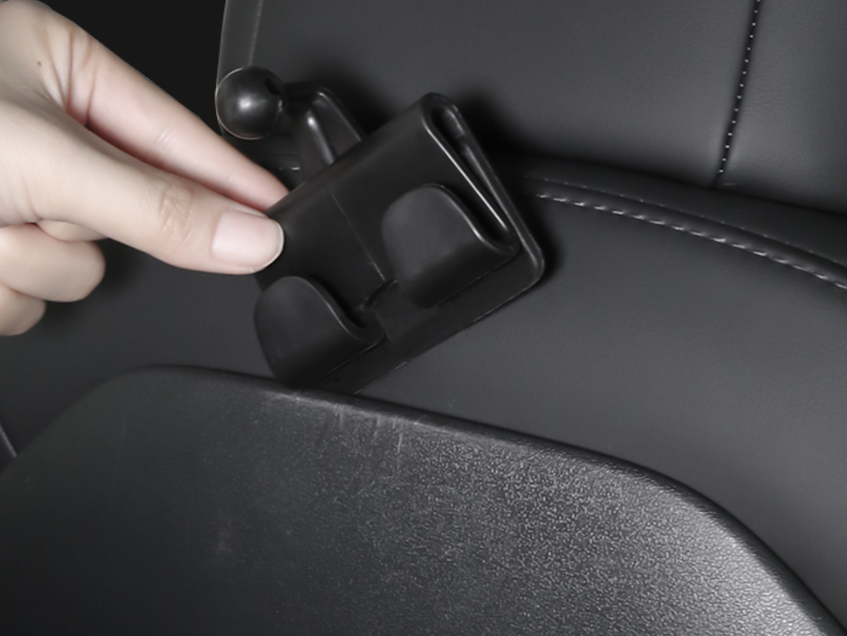 iPad & tablet holder for the rear seat: Tesla Model 3 & Model Y