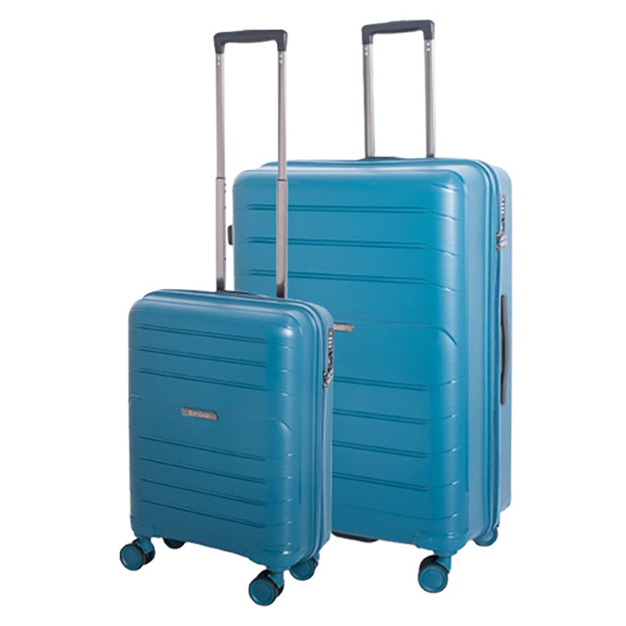 Bon Goût Oslo 2-piece hard suitcase set, Peacock