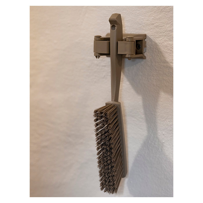 Vikan wall bracket black single