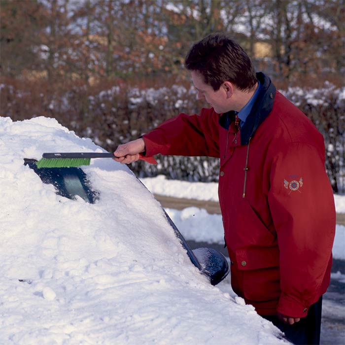 Vikan snow brush with scraper 49 cm