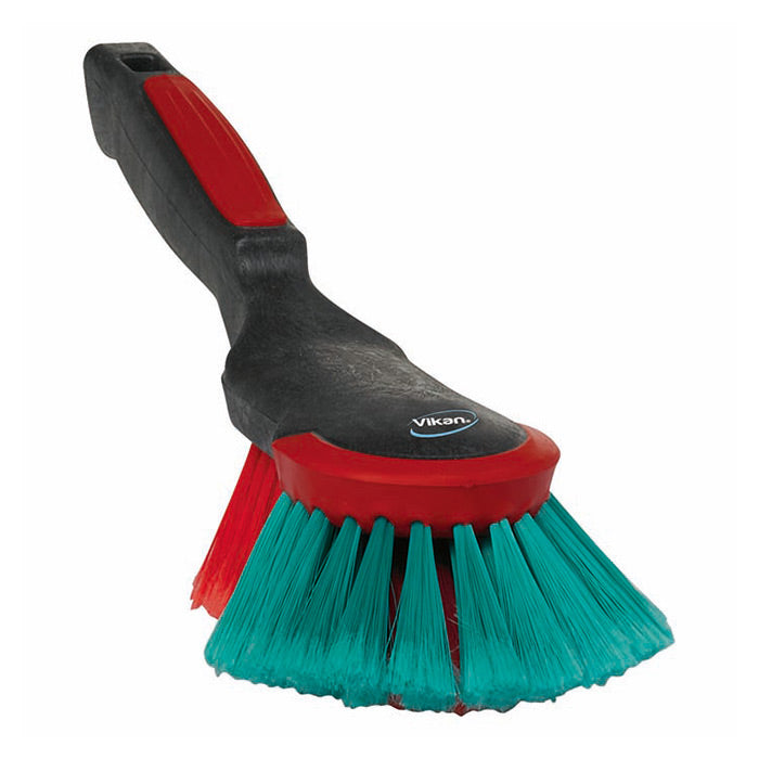 Vikan Washing Brush with Rubber Edge 32 cm