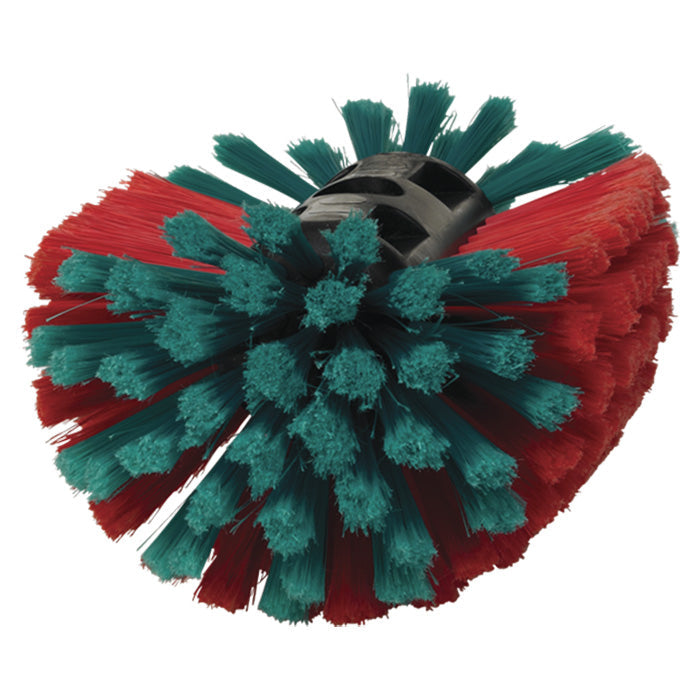 Vikan wheel brush with water flow-through, 24 cm