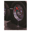 Vikan wheel brush with water flow-through, 24 cm