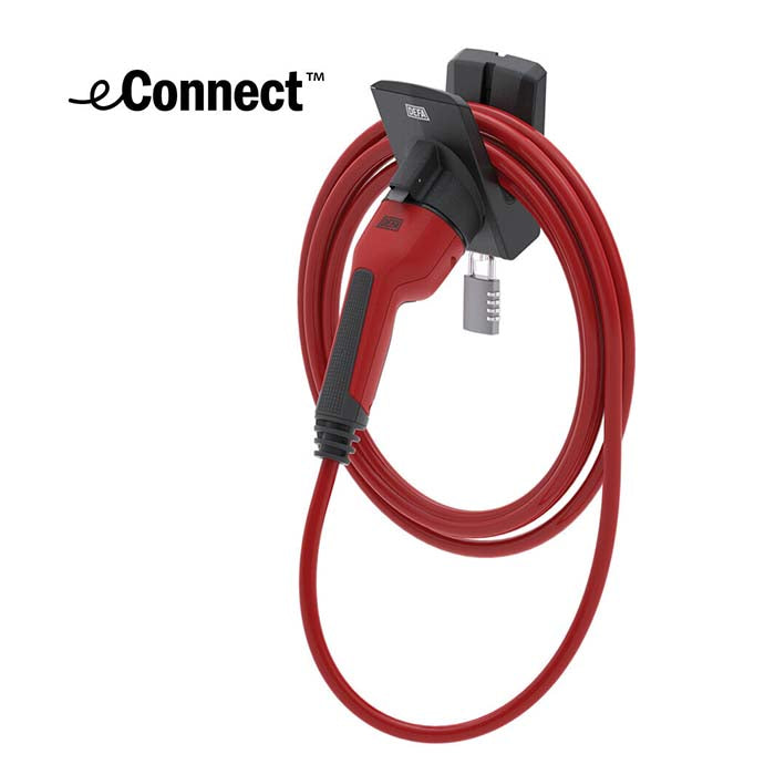 Security docking station for charging cable (2)