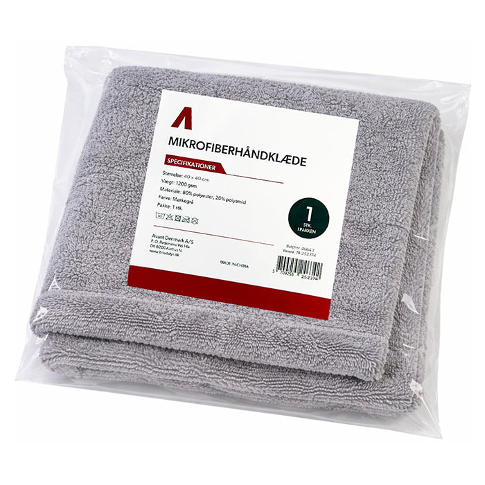 Avant Mikrofasertuch, 40x40cm, 1200gsm