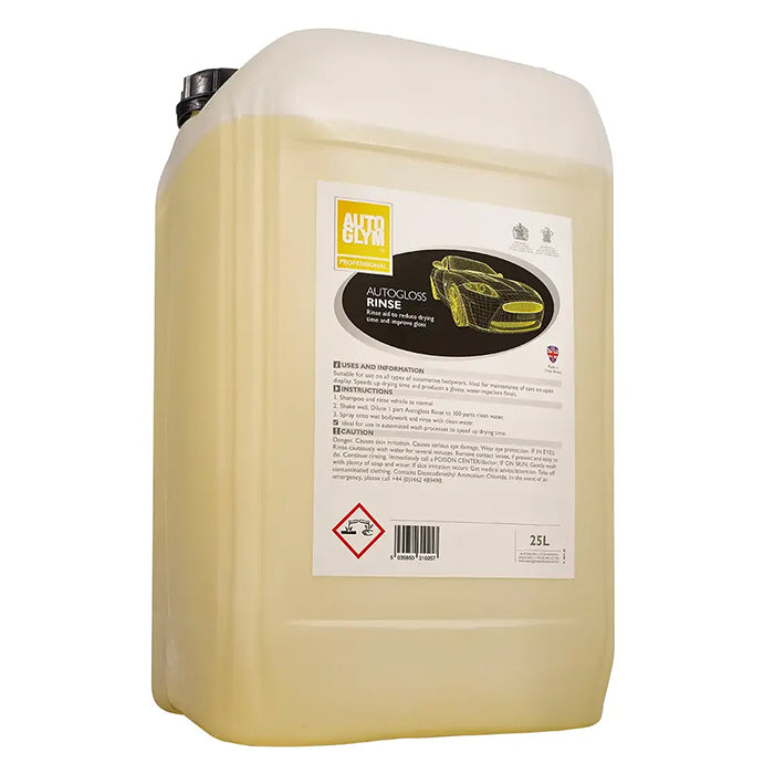 Autoglym Autogloss Rinse 25L Klarspülwachs
