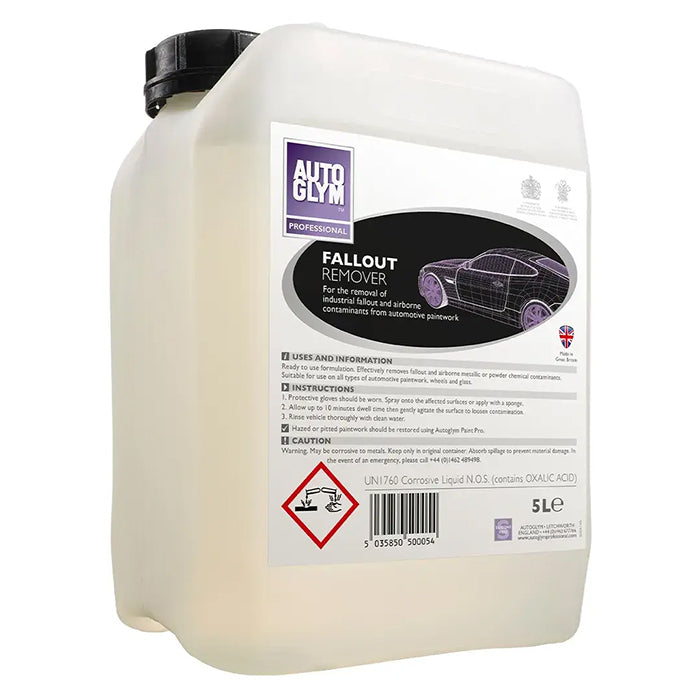 Autoglym Fallout Remover 5L Iron Fallout Remover