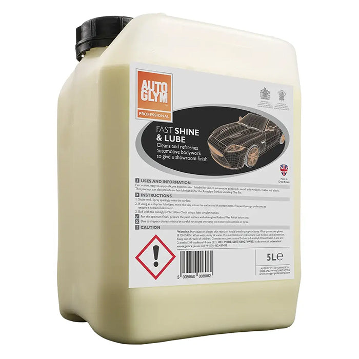 Autoglym Fast Shine And Lube 5L Lubricating Polish