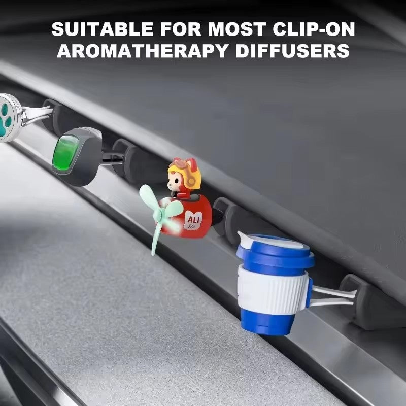Silicone clip for air vent: Tesla Model 3 & Model Y (air freshener holder)