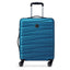 Delsey Paris Tiphanie 3-piece hard trolley set steel blue