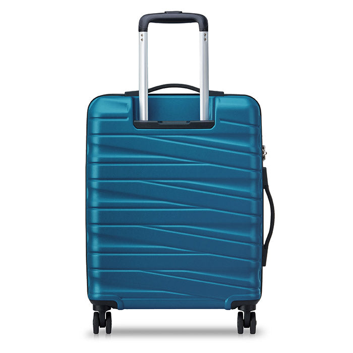 Delsey Paris Tiphanie 3-piece hard trolley set steel blue