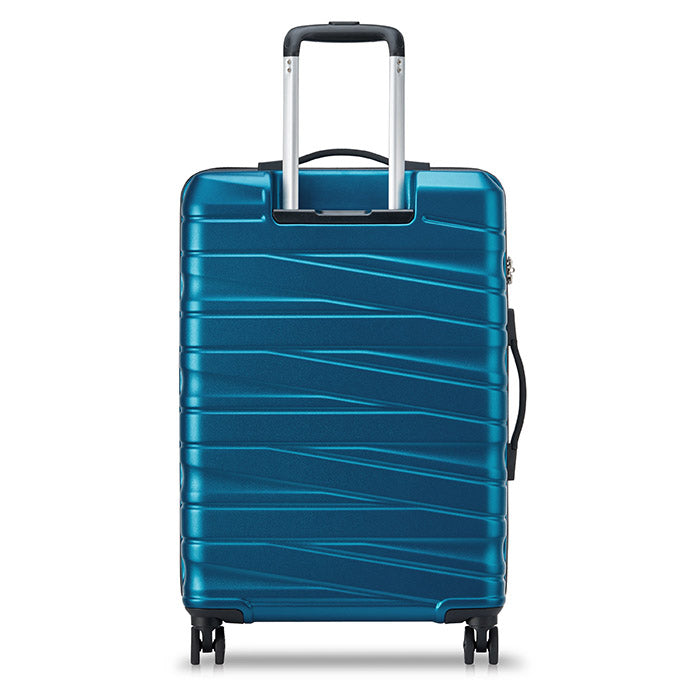 Delsey Paris Tiphanie 3-piece hard trolley set steel blue