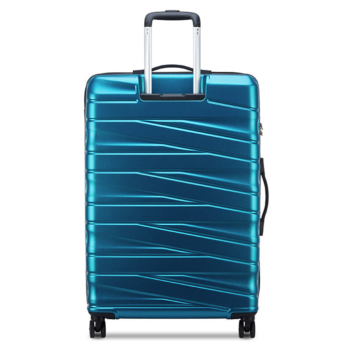 Delsey Paris Tiphanie 3-piece hard trolley set steel blue