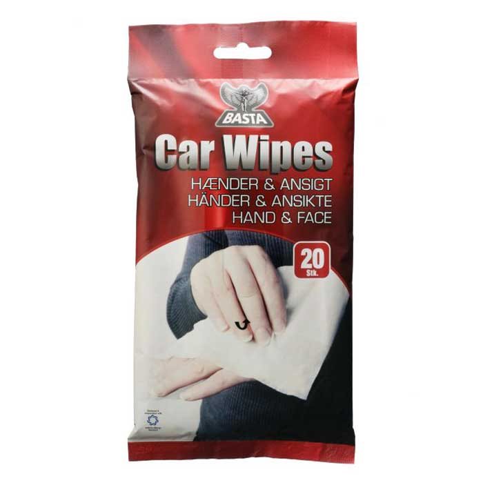Basta Wet Wipes for Hands and Face (20 pcs)